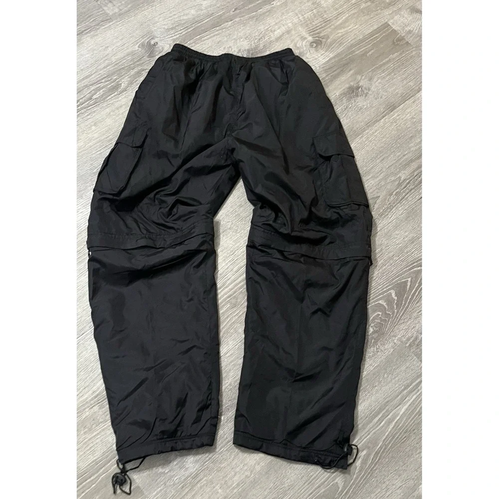 XNT Men's Medium Activewear Pants Convertible Black Hiking 26x28